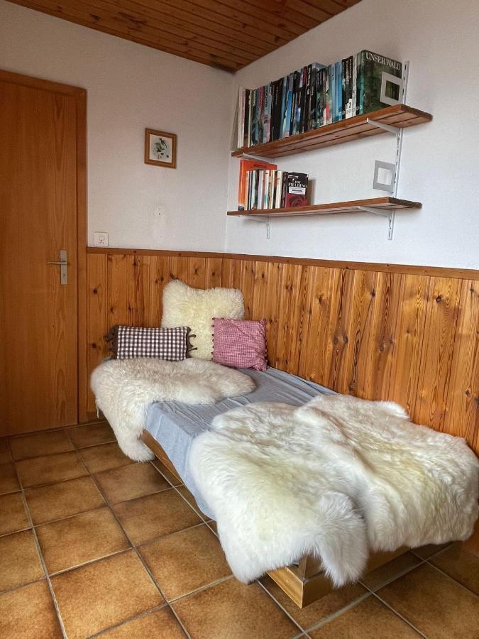 Gemuetliche Wohnung Mit Traumaussicht! Albinen Dış mekan fotoğraf